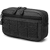 Molle Tactical Admin EDC Pouch 8.7" Small Military Utility Belt Vest Pouch | Molle Bag, Mini Tool Pouch