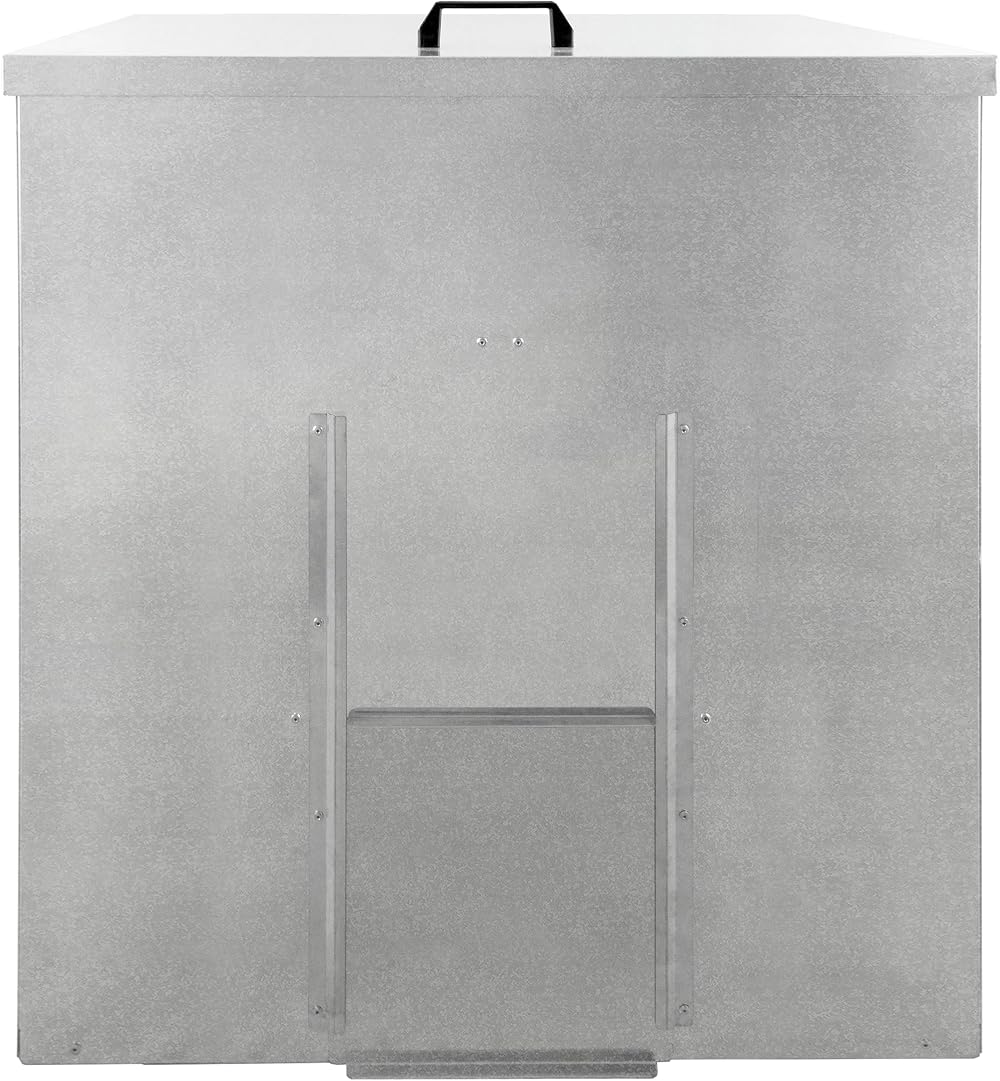Monster Shop Coal Storage Bunker 250kg 390L Galvanised Steel
