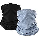 EXski Winter Neck Gaiter Warmer, Soft Fleece Face Mask Scarf for Cold Weather Skiing Cycling Outdoor Sports