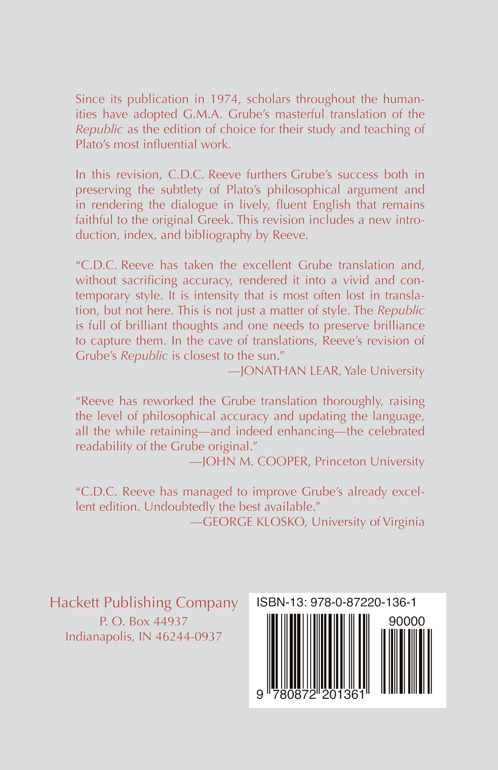 Republic (Hackett Classics) Republic (Hackett Classics) Paperback Kindle Hardcover