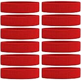 ONUPGO Sweatband Headbands for Men & Women -12PCS Sports Headbands Moisture Wicking Athletic Cotton Terry Cloth Headband for Tennis,Basketball,Football,Gym,Working Out