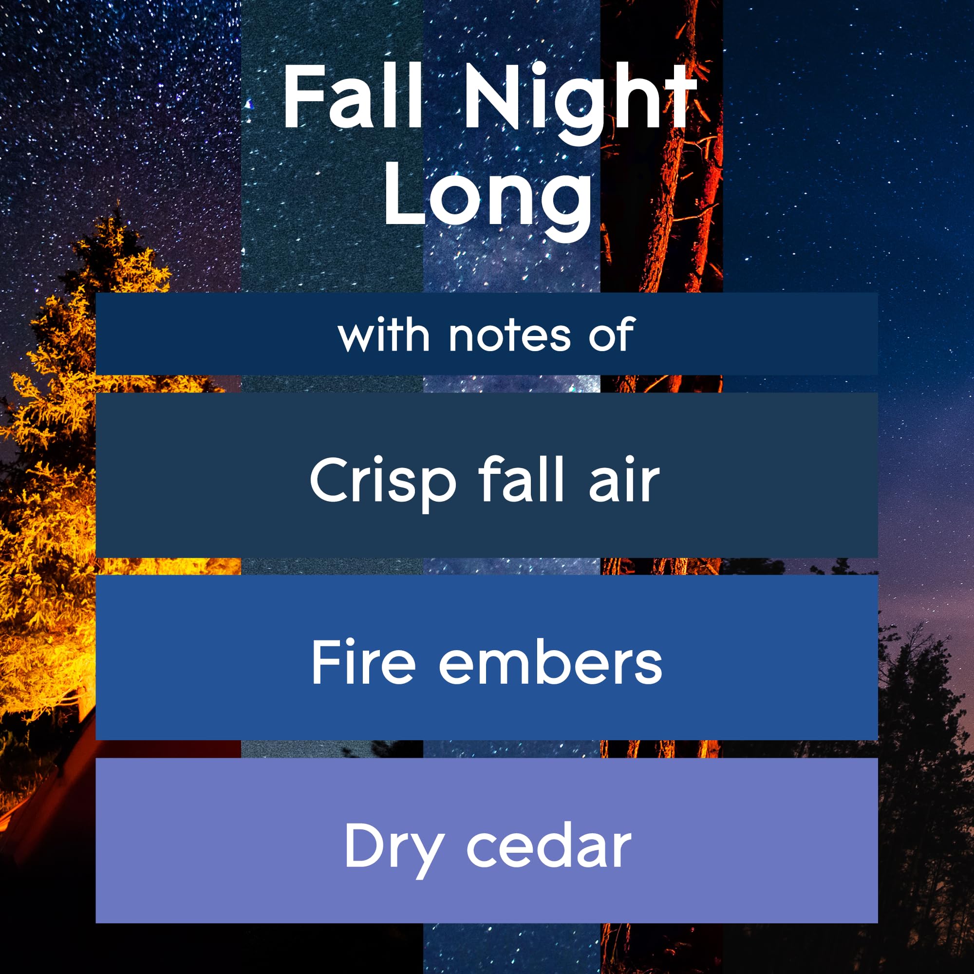 Glade Air Freshener Room Spray, Fall Night Long, 8.3 oz, Limited Edition Scent, 2 Count