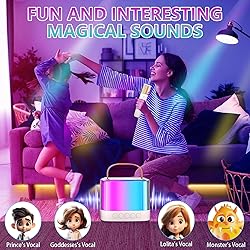 Tixahi Karaoke Machine for Adults and Kids,Portable