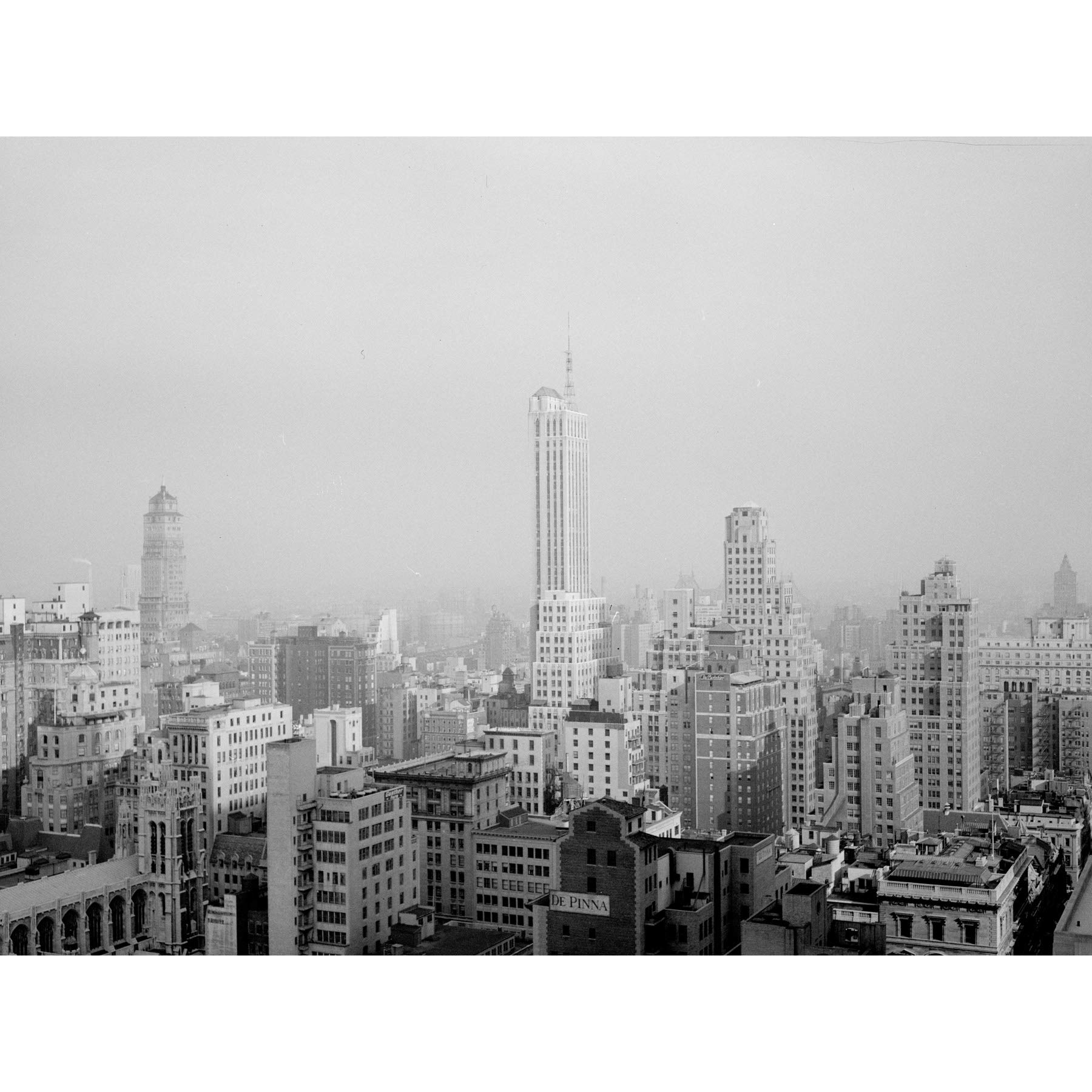 Artery8 New York City Skyline Skyscrapers 2 Vintage Photo Large Wall Art Poster Print Thick Paper 18X24 Inch