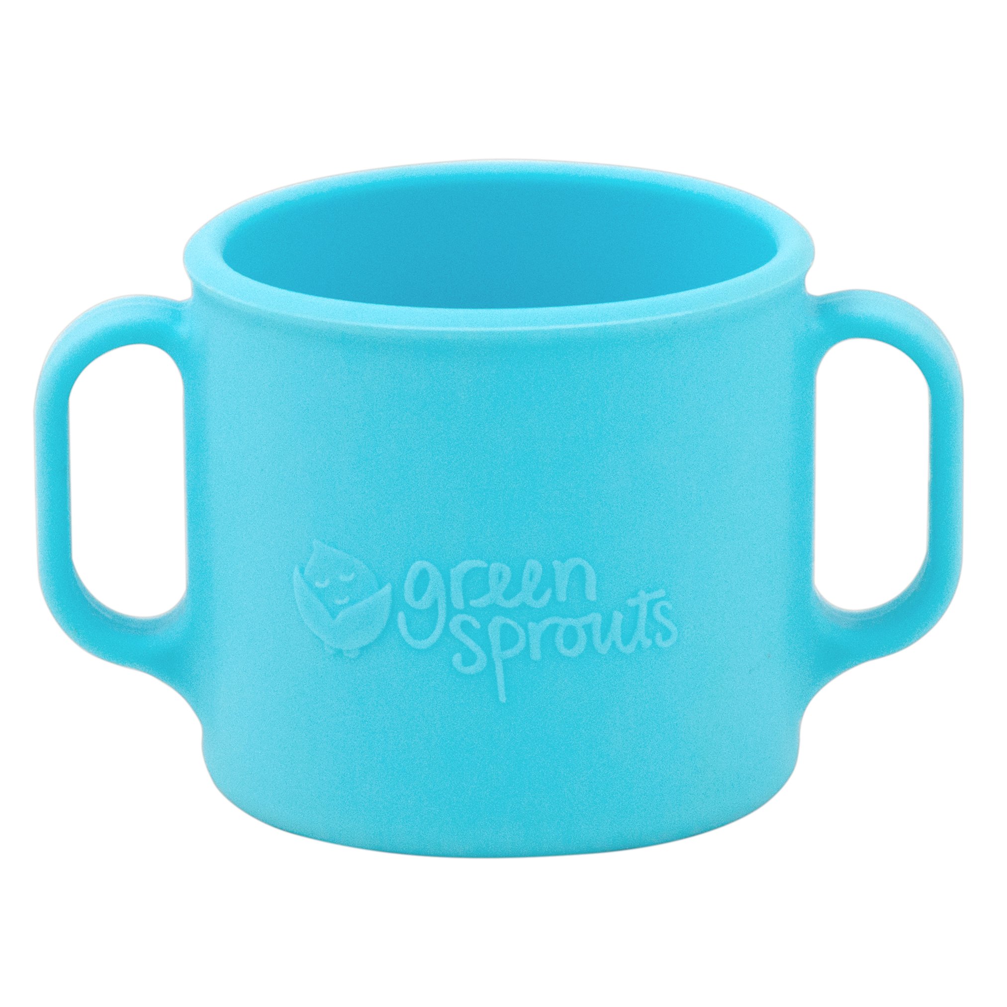 Green Sprouts silicone Learning Cup (Aqua)