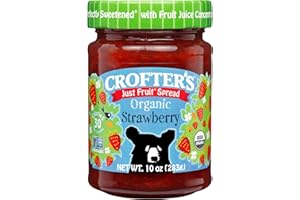 CROFTERS Crofter's Organic Strawberry Fruit Spread, 10 Oz