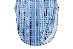 ANRABESS Casual Tie Dye Maxi Dress Crew Neck