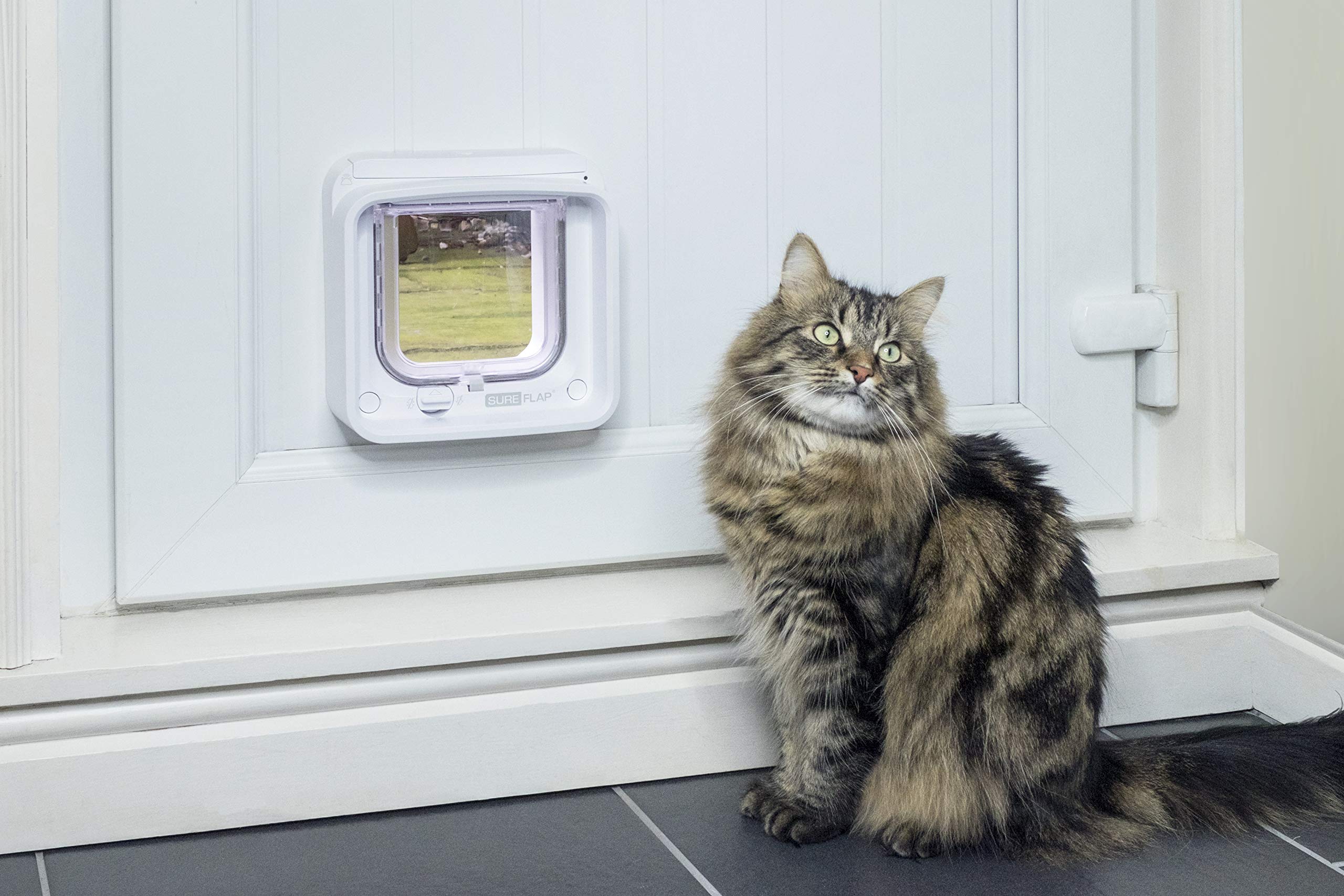 SureFlap - Sure Petcare Connected Cat Door - Selective Door- with DualScan Technology - View 3