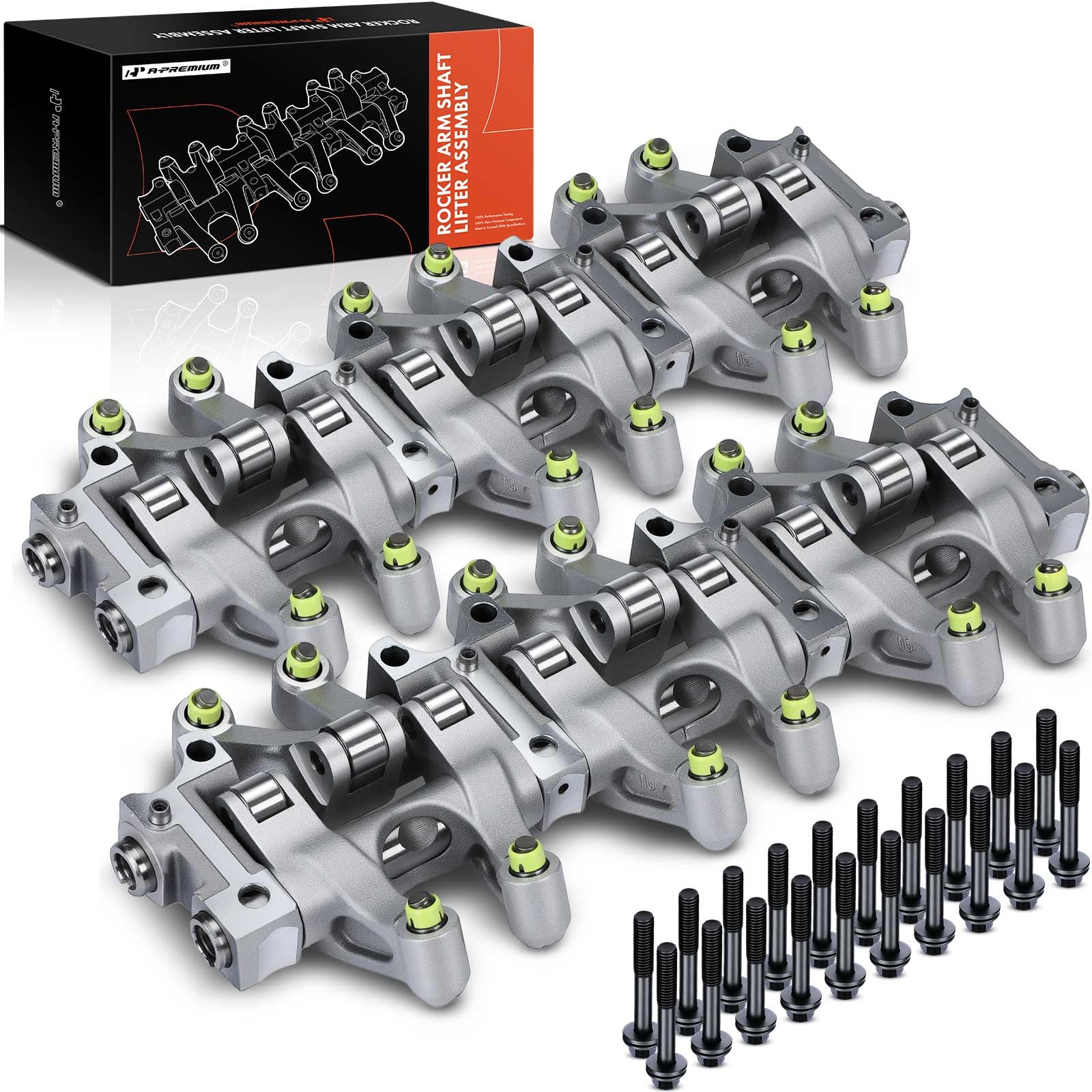 Photo 1 of A-Premium Rocker Arm Shaft Lifter Assembly Compatible with Chrysler 300 05-10, Pacifica 04-08 & Dodge Charger 06-10, Challenger 09-10, Journey 09-10, Magnum 05-08, 3.5L 4.0 Replace# 4892293AC 2-PC Set