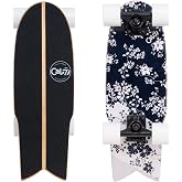 Cal 7 Fishtail Deck 22-inch Mini Cruiser Skateboard