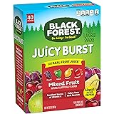 Black Forest Fruit Snacks Juicy Bursts, Mixed Fruit, 0.8 Ounce (40 Count)