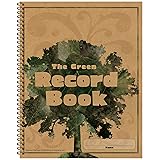 Carson Dellosa Green Teacher Record Book, 8.6" x