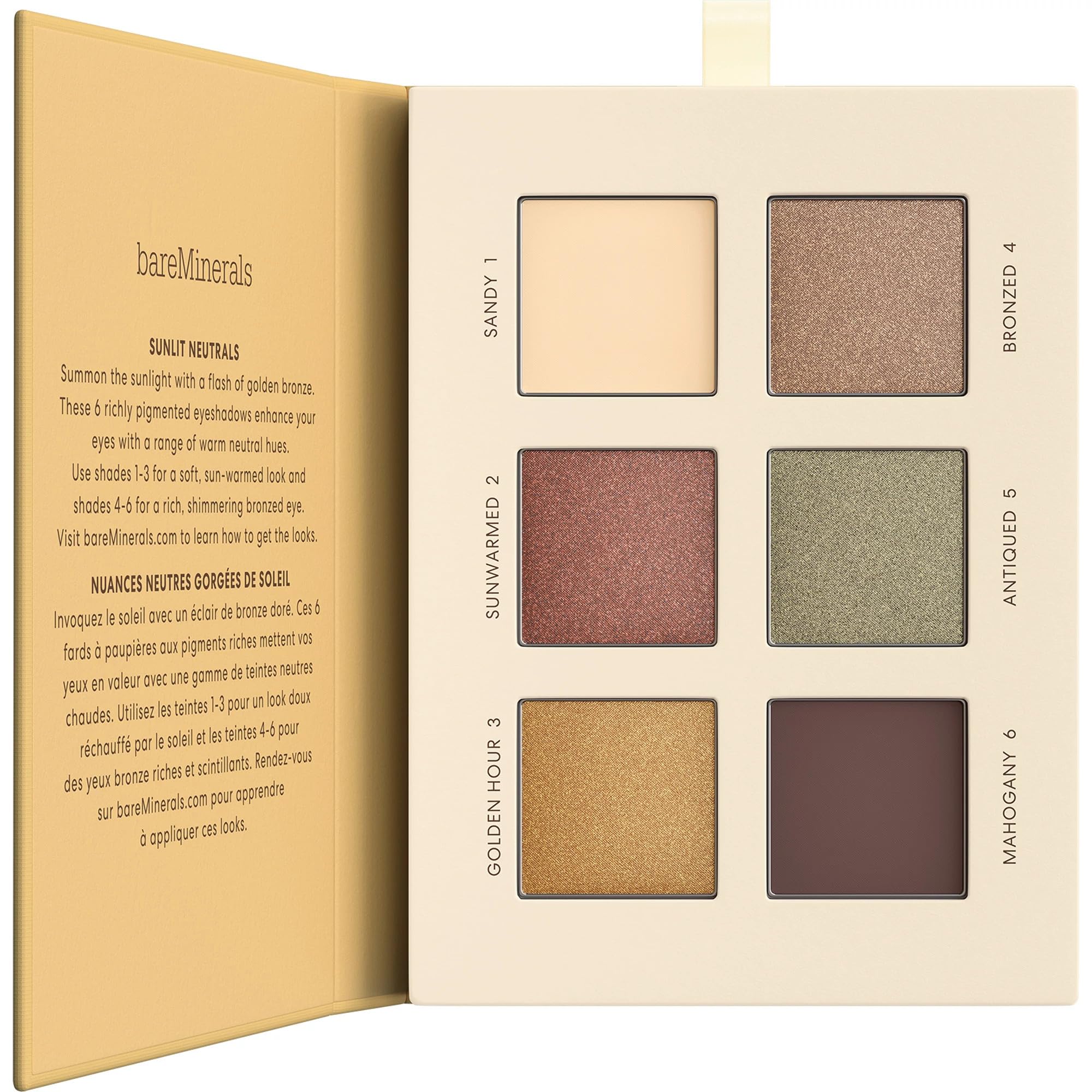 bareMinerals MINERALIST Ultranatural Eyeshadow Palette - Six Richly Pigmented Shades, Ultra-Blendable, Talc-Free, Vegan, Crease-Proof Wear