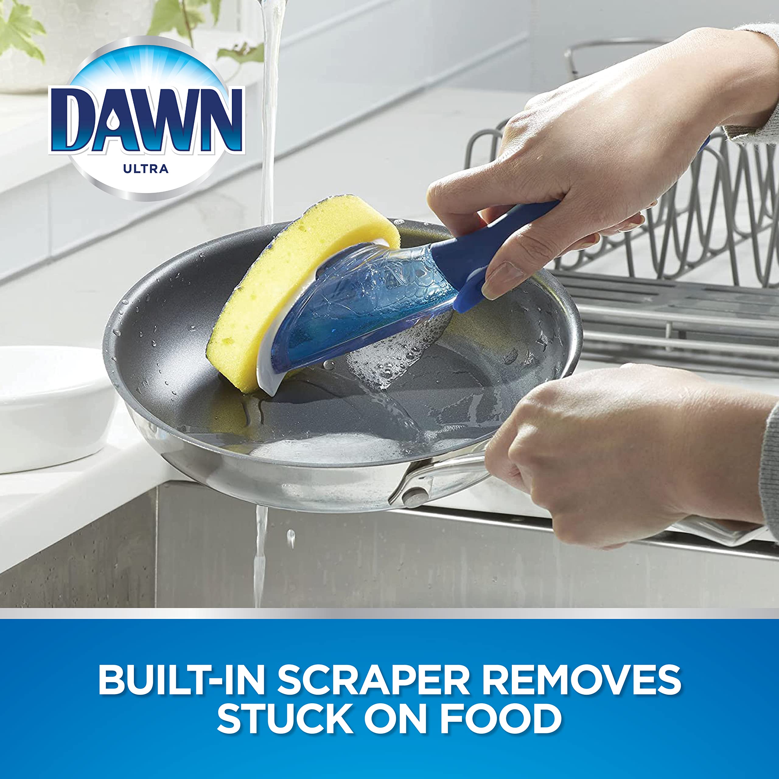 Dawn 722634 Dish Wand, Blue, Yellow