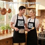 Funny Cooking Apron for Men & Women, Adjustable BBQ Gift view 4