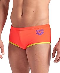 ARENA One Men's Big Logo Low-Waist Swim Short