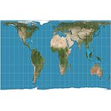 Peters World Map (Laminated Poster): Schofield &amp; Sims: 8601404371486 ...