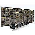 Amazon.com: excovip Python Commands Shortcuts Mouse Pad -80x30x0.2 cm ...