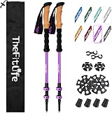 TheFitLife Trekking Poles Lightweight 7075 Aluminum with Cork Grips
