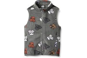 Amazon Essentials Disney | Marvel | Star Wars Boys and Toddlers' Polar Fleece Vests