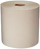 AmazonCommercial 1-Ply Kraft Hard Roll Paper