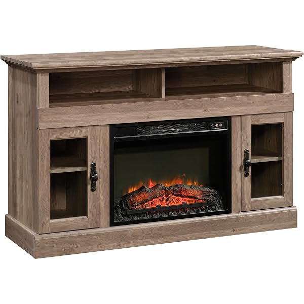 Amazon.com: Twin Star Home Cottonwood Stand for TVs up to 55 Electric  Fireplace, Antique Gray : Home u0026 Kitchen