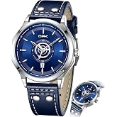 OPK Watches for Men Casual Big Face Chronograph Waterproof Dress Watches | Original Mens Stainless Steel Watch ,Luminous,Easy To Read,Dress Gift
