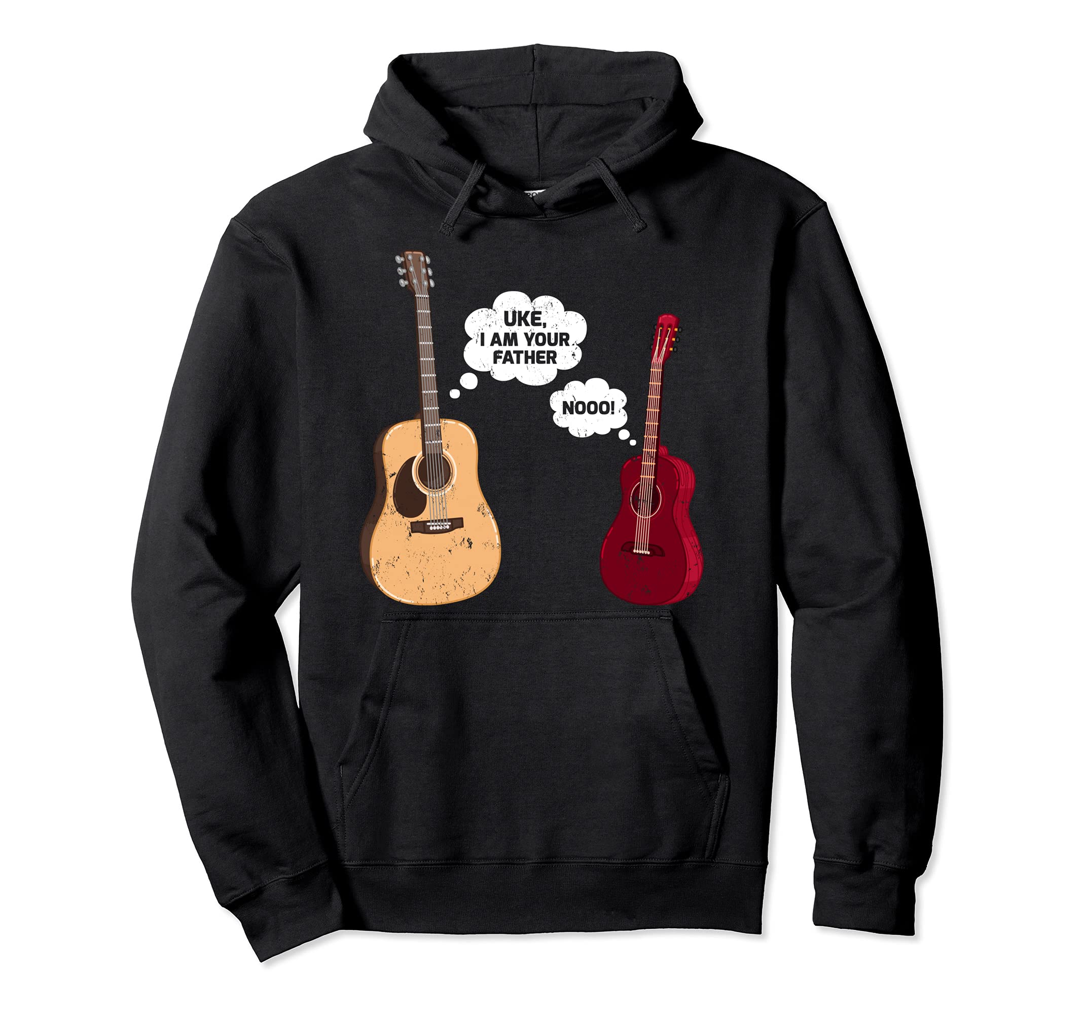 Funny Ukulele Guitar Music Uke I Am Your Father Pullover Hoodie