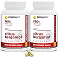 Citrus Bergamot SuperFruit PRO+ with Olive Leaf Extract - 47% BPF - 80% Polyphenols - 675mg per Serving - Worlds Strongest - Backed by Clinical Studies - Made in The USA - 180 Caps