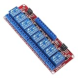 AEDIKO DC 24V Relay Module Relay Board 8 Channel