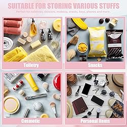 BuyCard 2 Pcs Soccer Gifts Makeup Bag with Chenille