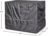MidWest Homes for Pets XXL Dog Crate Cover Black Polyester 137cm Crates view 8