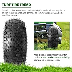 AR-PRO (2 Pack) 15 x 6.00-6" Front Tire and Wheel