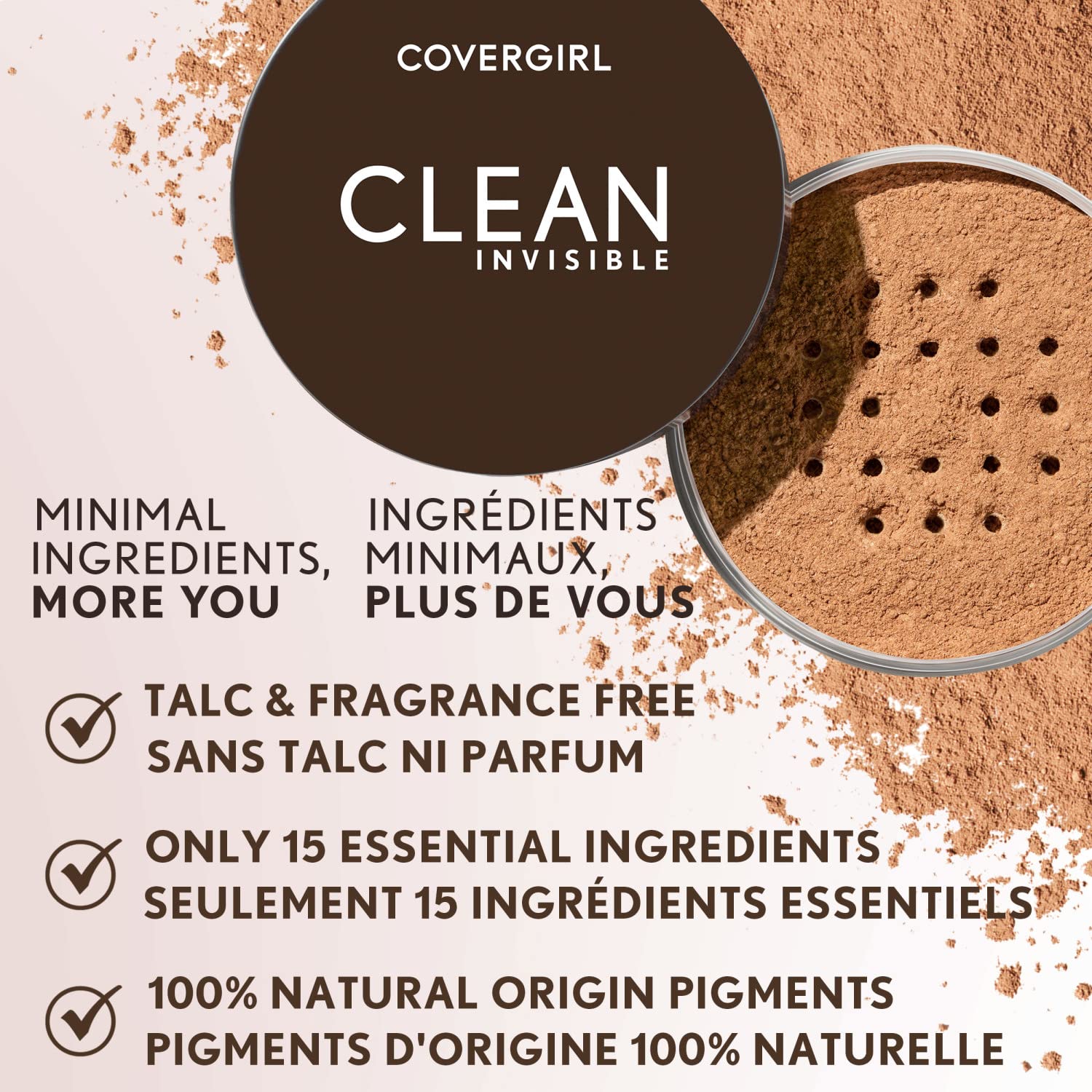 COVERGIRL Clean Invisible Loose Powder Translucent Light