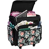 rolling scrapbook tote bolsa