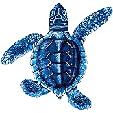 Baby Turtle Porcelain (Style B) Swimming Pool Mosaic (Style B - 5" x 5", Blue)