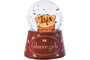 Silver Buffalo Gilmore Girls Mini Light Up Snow Globe│Luke's Diner│3.8 Inches Tall, 45mm (Small)
