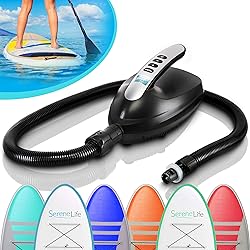 SereneLife Inflatable Stand Up Paddle Board