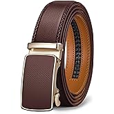 BULLIANT Men's Belt,Slide Ratchet Belt Adjsutable For Men Suit Casual Jeans Gift Boxed,Trim To Fit