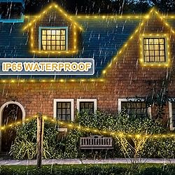 ROADAYLY Outdoor Christmas String Lights 196feet