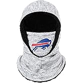 NFL Team Logo Heather Gray Hooded Gaiter Balaclava Face Cover