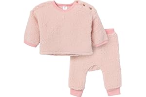 Modern Moments by Gerber Baby Boys' Microplush Drop Shoulder Pant Set