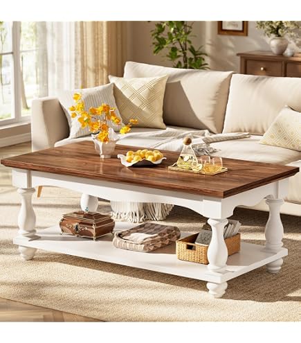 Amazon.com: Riverbay Furniture Coffee Table, 44