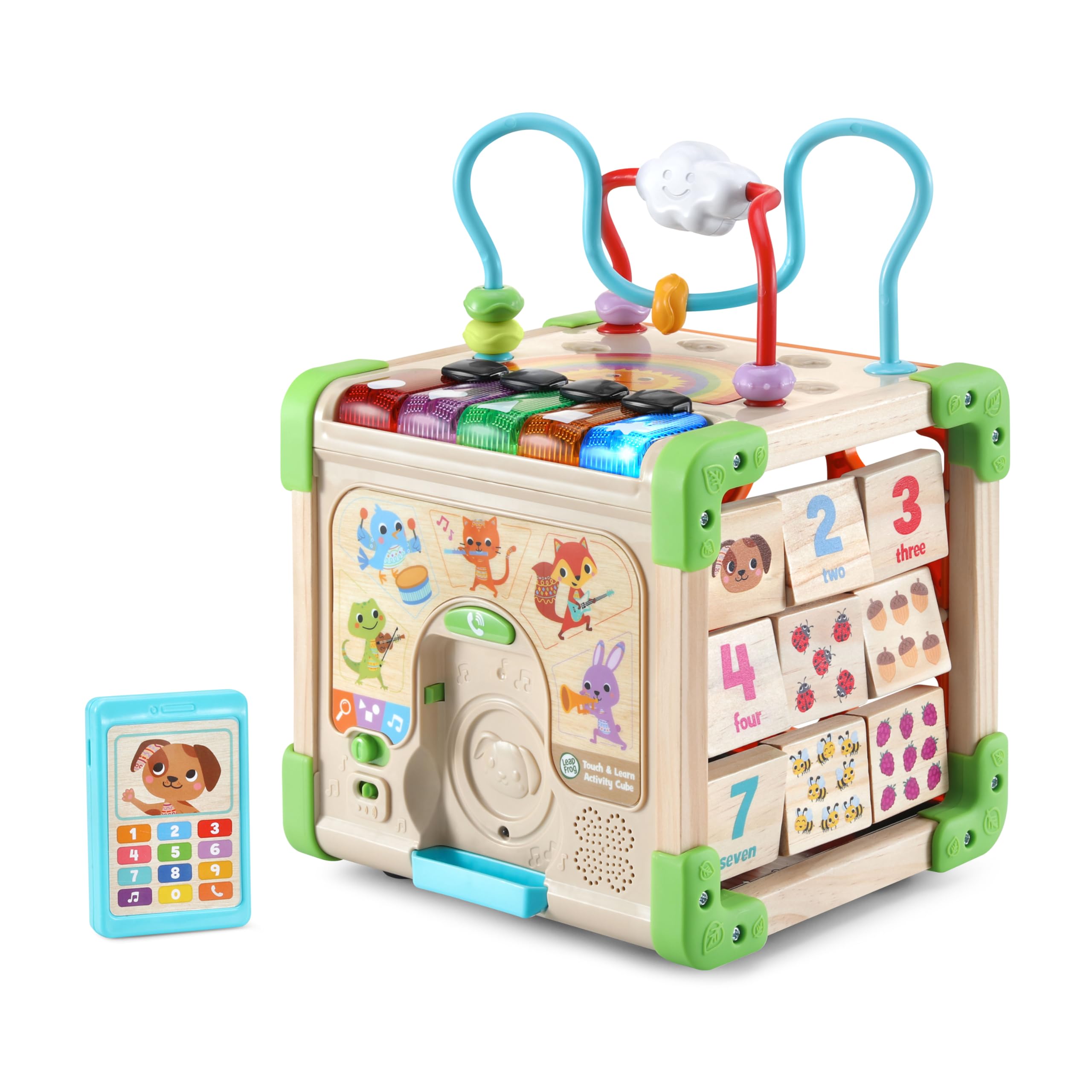 LeapFrog Touch and Learn Wooden Activity Cube