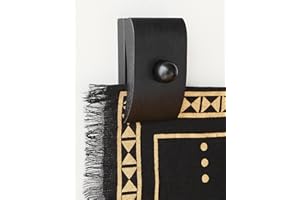 4 Large Tapestry Hangers, Wooden Quilt Hangers for Wall Display, Rug Hanger for Wall Hangings, Quilt Rack Clamps Mount, Decor