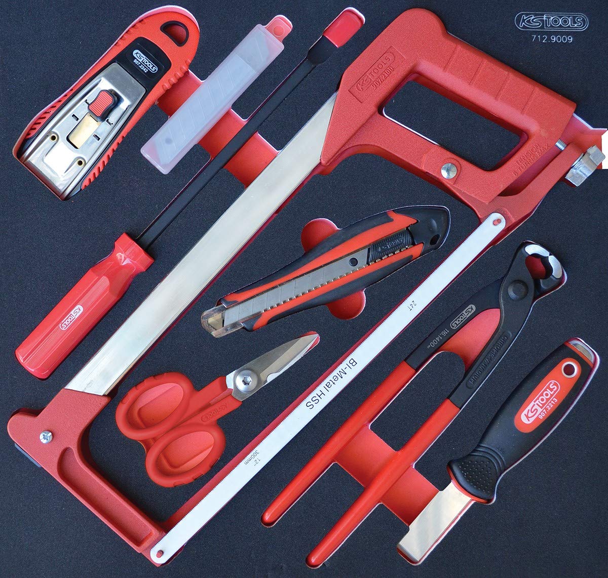 KS Tools 712.9009 Module of 8 Cutting Tools