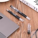 TIESOME Disposable Fountain Pens Black Ink 6Pcs Fine Nib Quick-Dry Office view 7