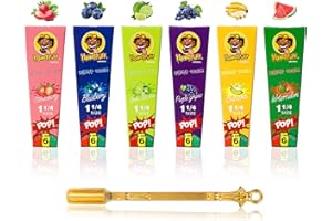 Honeypuff Flavoured Pre Rolled Cones With Pop Filter Tips | 6 Different Flavors | 1 1/4 Size Flavored Pre Rolling Cones, Filter Tip with Bursting Flavor Bead (1 1/4 Size, 6 Different Flavors), White