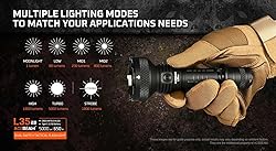 Acebeam L35 2.0 Flashlight OD Green C-ree XHP70.3