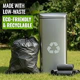EcoBag 50 Pack Heavy Duty Refuse Sacks 33 µm 70L Recyclable Bin Bags view 6